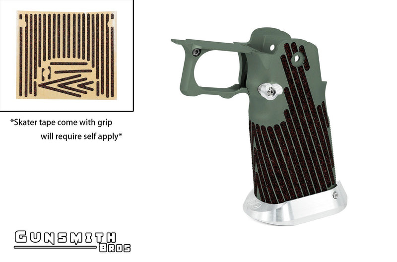 Load image into Gallery viewer, Gunsmith Bros Infinity with Tape Aluminum Grip for Hi-Capa (9 colors) #GB-G-09
