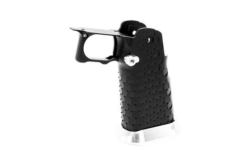 Gunsmith Bros Aggressive Ver Aluminum Grip for Hi-CAPA- Black 