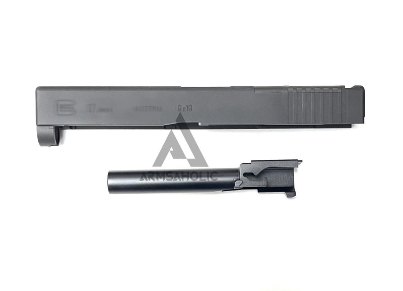 Load image into Gallery viewer, Nova CNC Aluminum G17 MOS Slide Kit for Tokyo Marui G17 Gen4 GBB series - Black
