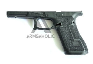 Armsaholic Custom JW T-style Ver2 Lower Frame For Marui 17 Gen5 Airsoft GBB - Black