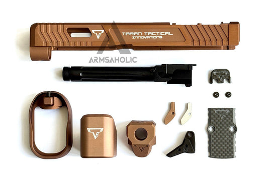 Bomber T-style Ballerina RMR slide set for Marui G17 Gen5 GBB Airsoft ( Movie version )