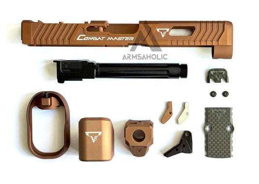 Bomber T-style Ballerina RMR slide set for Marui G17 Gen5 GBB Airsoft ( Movie version )