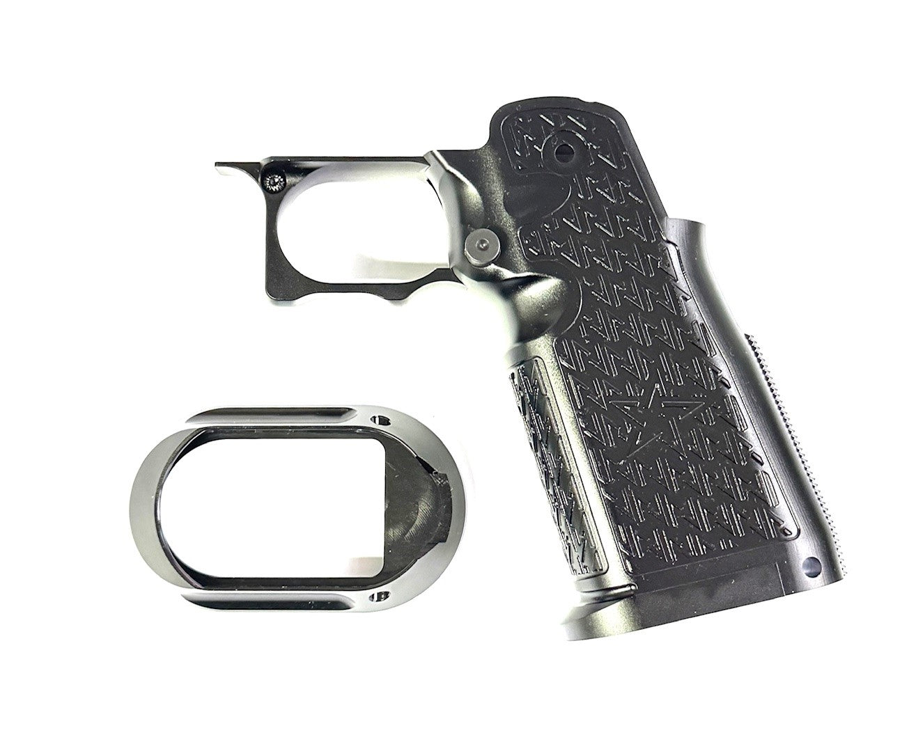 Gunsmith Bros Aluminum Grip for Hi-CAPA (Staccato Ver2) - Black #GB-G-02-BK