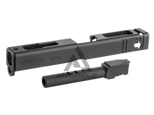 Guns Modify G18C CNC Slide and Barrel Set for Marui G18C GBB (2016 Ver.)