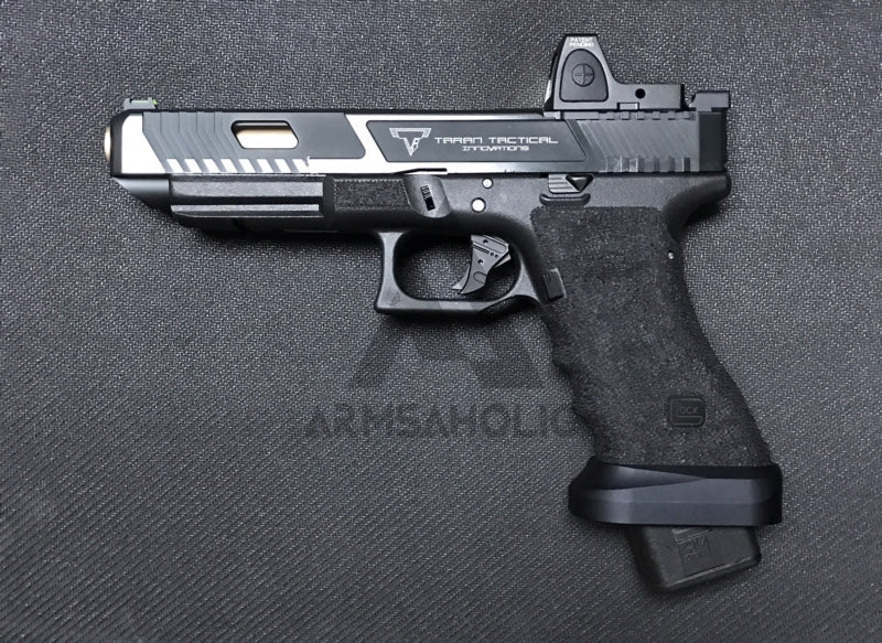 Load image into Gallery viewer, Nova T-Style G34 MOS Aluminum Slide for TM Tokyo Marui Airsoft G17 / 34 GBB Series - Shiny Black
