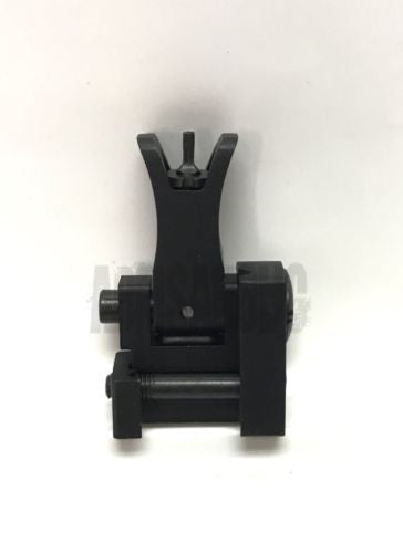 Rail-mounted Front Folding Battle Sight M4 style (Black) #EX-061 for Airsoft
