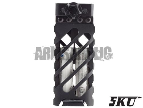 5KU 20mm Quick Detach QD Ultralight Vertical Grip 45 Degree (Type 2)