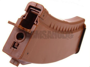 500rd Hi-Capacity AK magazine Loading for AEG Tactical Airsoft (Wood Color)