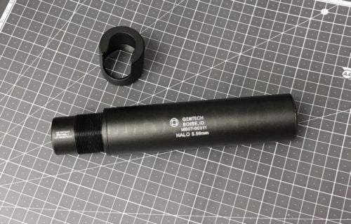 Load image into Gallery viewer, G Style Halo 5.56mm Silencer Suppressor for Tactical Airsoft - Black
