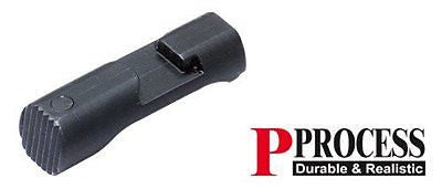 Guarder Steel Magazine Release Button for MARUI / KJ / WE P226 (Early Type) #P226-26(A)BK