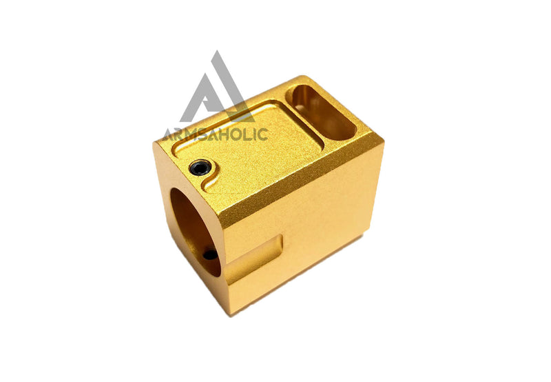 Load image into Gallery viewer, 5KU 14mm- (CCW/negative/Anti-Clockwise) Micro Comp Compensator V3 for G-Series - Gold #GB-447-G
