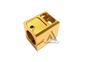 5KU 14mm- CCW (negative/Anti-Clockwise) Stubby Comp Compensator for G Series - Gold #GB-448-G