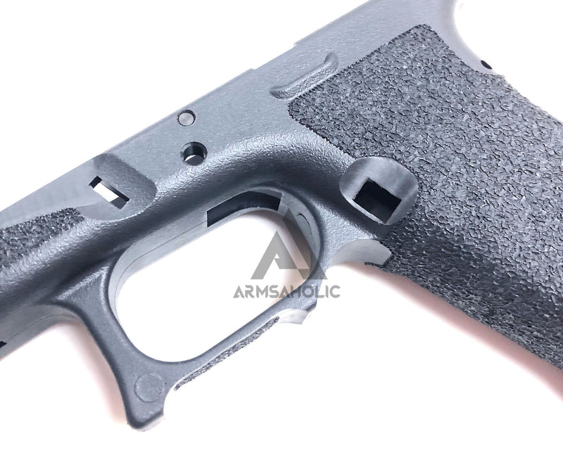 Load image into Gallery viewer, ArmsAholic Custom Lower Frame 00 for Marui 17 / 18C Airsoft GBB - Black New Version
