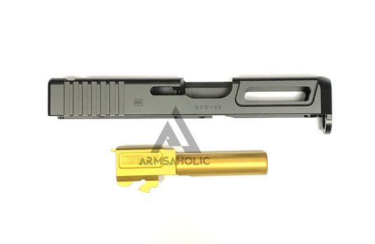 Guns Modify CNC Aluminum Z-Style G26 Slide / Stainless Barrel Set for Tokyo Marui G26 GBB series