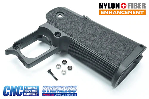 Guarder Enhanced Grip For MARUI HI-CAPA Series Standard (Black) #CAPA-99(BK)