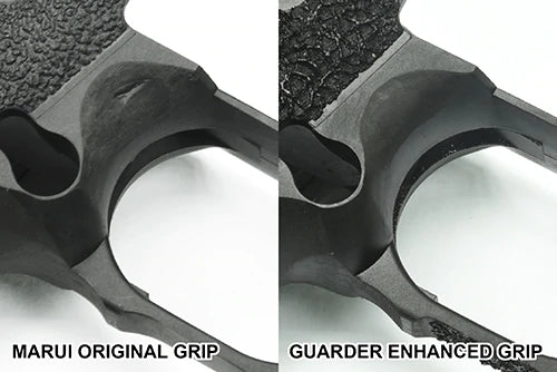 Guarder Enhanced Grip For MARUI HI-CAPA Series Standard (Black)