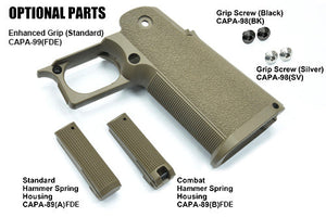 Guarder Enhanced Grip For MARUI HI-CAPA Series (Standard/FDE) #CAPA-99(FDE) 