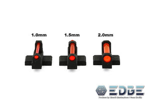 EDGE Custom "BULLSEYE" Advance Steel Front Sight for Hi-CAPA Competition 1.5mm #EDGE-FS001-15