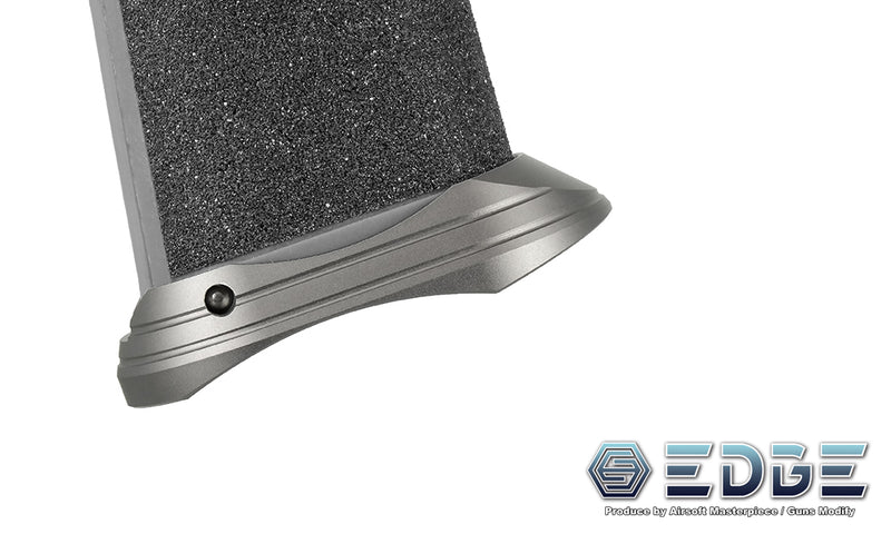 Load image into Gallery viewer, EDGE Custom &quot;M1&quot; Aluminum Magwell for Hi-CAPA - Silver
