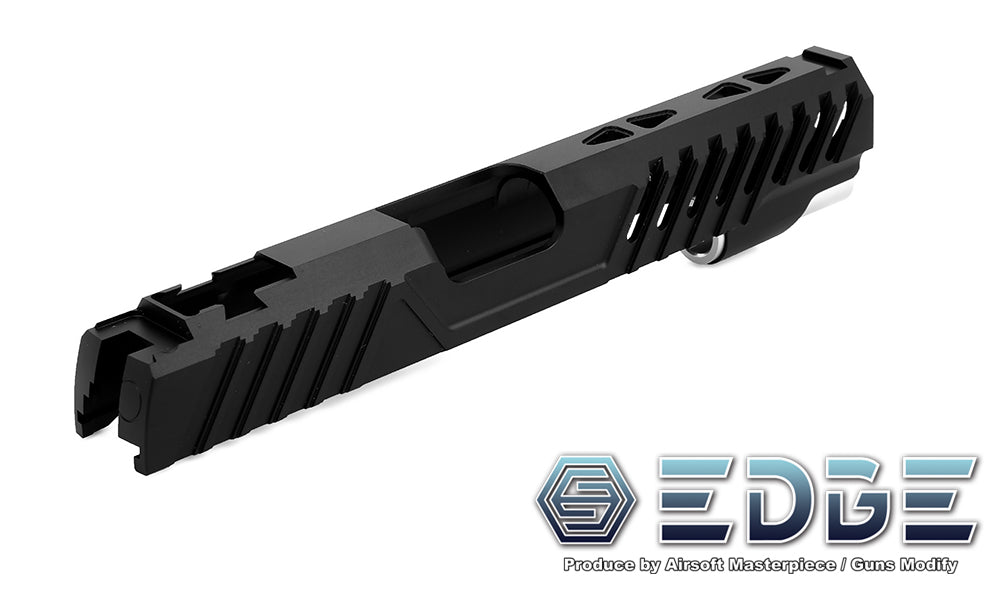 EDGE Custom "RAZOR" Aluminum Standard Slide for Hi-CAPA/1911 Black