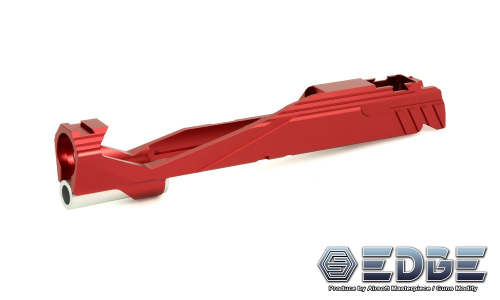 EDGE Custom "GIGA" Aluminum Standard Slide for Hi-CAPA/1911 - Red