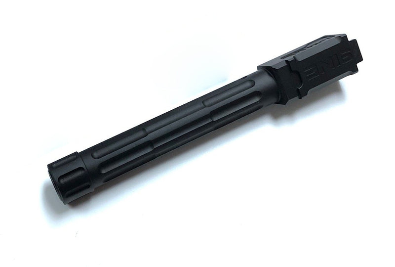 Load image into Gallery viewer, 5KU 9INE Type Threaded Outer Barrel For Marui G-Series GBB #GB-449 BLACK
