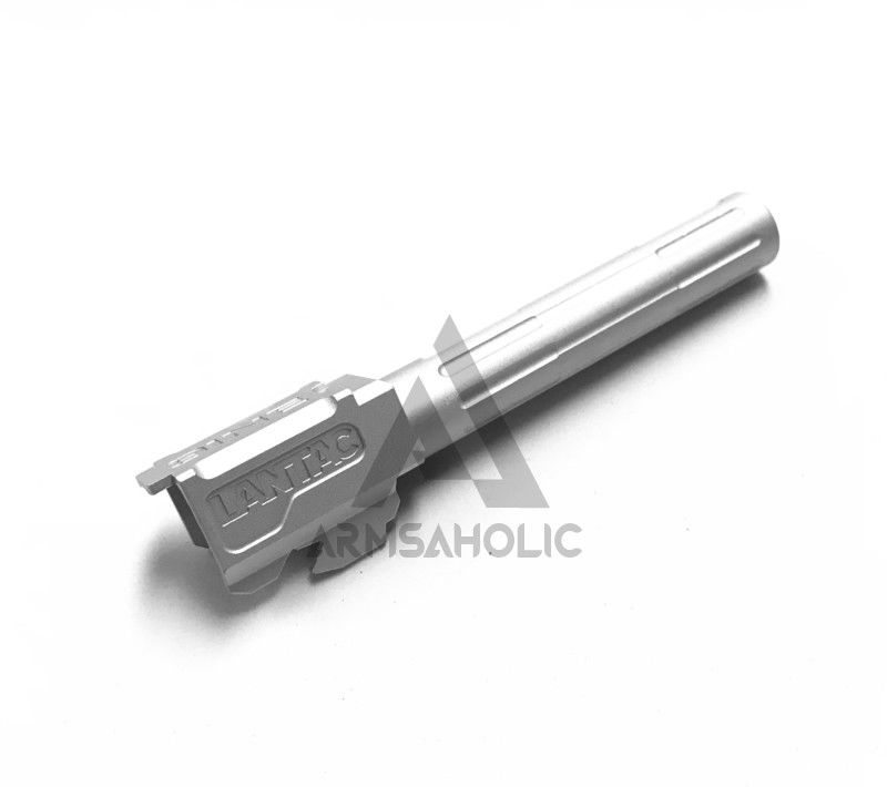 Load image into Gallery viewer, 5KU 9INE Type Fluted Outer Outer Barrel For Marui G17 GBB #GB-459 SILVER

