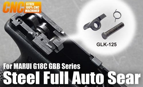 Guarder Steel CNC Full Auto Sear for MARUI G18C