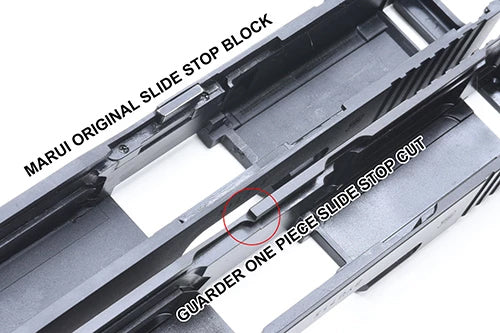 Guarder Steel CNC Slide for TOKYO MARUI G19 (Black)