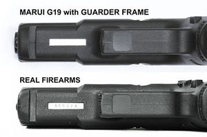 Guarder Original Frame for TOKYO MARUI G19 Gen3 (U.S. Ver./Black) #GLK-180(BK)
