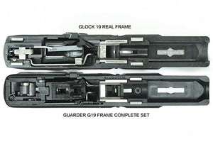 Guarder G19 New Generation Frame Rail Mount (Black) #GLK-189(BK)