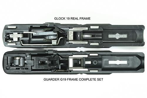 Load image into Gallery viewer, Guarder G19 New Generation Frame Rail Mount (Black) #GLK-189(BK)
