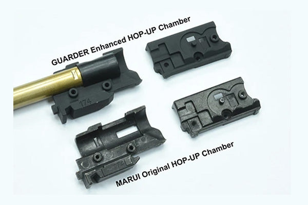 Guarder Enhanced Hop-Up Chamber for MARUI G17 Gen4 #GLK-208(A) Black