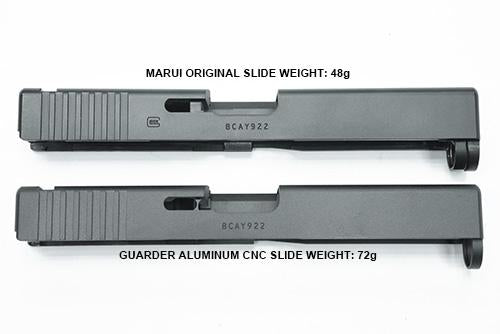 Guarder Aluminum CNC Slide for MARUI G17 Gen4 (Black) #GLK-211(BK)