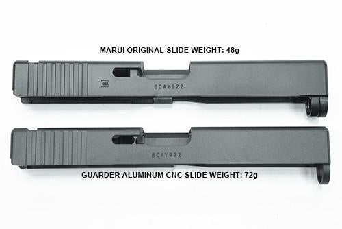 Load image into Gallery viewer, Guarder Aluminum CNC Slide for MARUI G17 Gen4 (Black) #GLK-211(BK)
