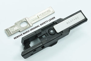 Guarder Stainless Serial Number Tag for MARUI G19 Gen4 (Original Number) #GLK-252(A)