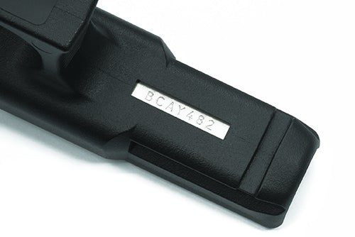 Load image into Gallery viewer, Guarder Stainless Serial Number Tag for MARUI G19 Gen4 (Original Number) #GLK-252(A)
