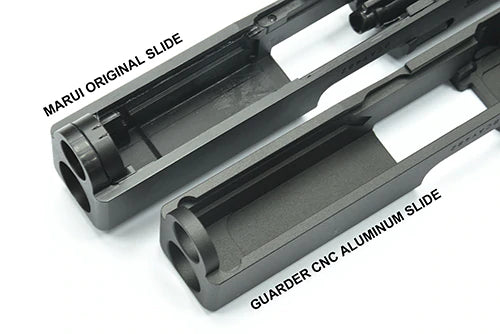 Guarder Aluminum CNC Slide for MARUI G19 Gen4 (Black) #GLK-256(BK)