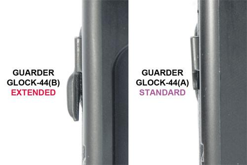 Guarder Extended Slide Stop for TM TOKYO MARUI G-Series #GLK-44(B)BK