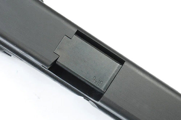 Load image into Gallery viewer, Guarder G34 6061 Aluminum CNC Slide &amp; Steel Barrel Kit for MARUI G17 (Custom Ver. Black) #GLK-65BK
