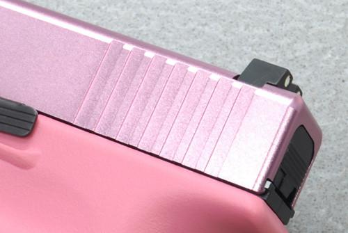 Load image into Gallery viewer, Guarder G26 CNC Aluminum Slide &amp; Stainless Barrel Set for TM G26 (Pink) #GLK-94(P)
