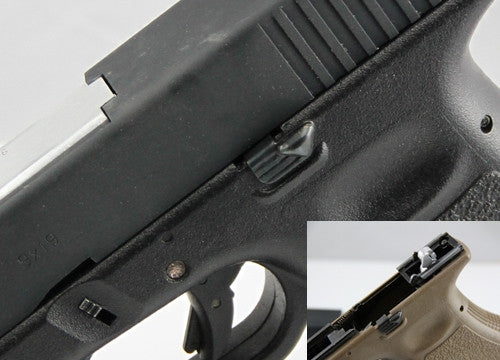 Guns Modify LW Type Extended Slide Stop for Tokyo Marui G17 / G18C / G26 G-Series