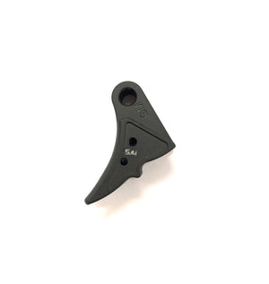 Guns Modify Aluminum Adjustable Trigger for Marui G-Series GBB (Black/S Style)