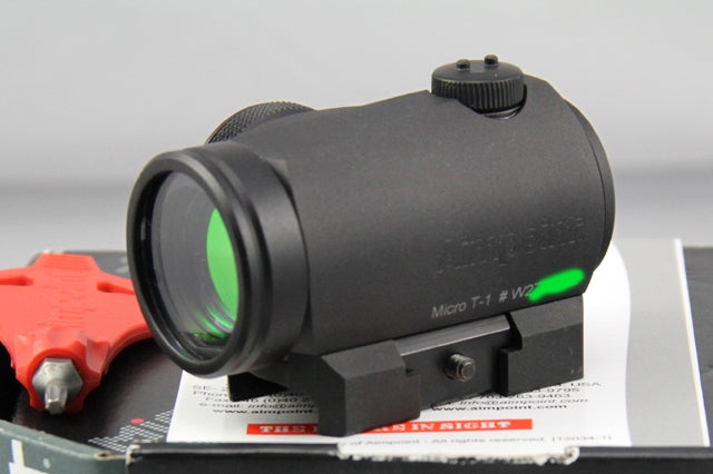Load image into Gallery viewer, Guns Modify PC Lens Protector Cover set for Aimpoint T1 Red Dot Sight #GM0046 Black
