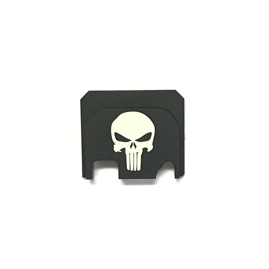 Guns Modify Aluminum CNC GBBU Rear Plate with logo for GBB Housing Set