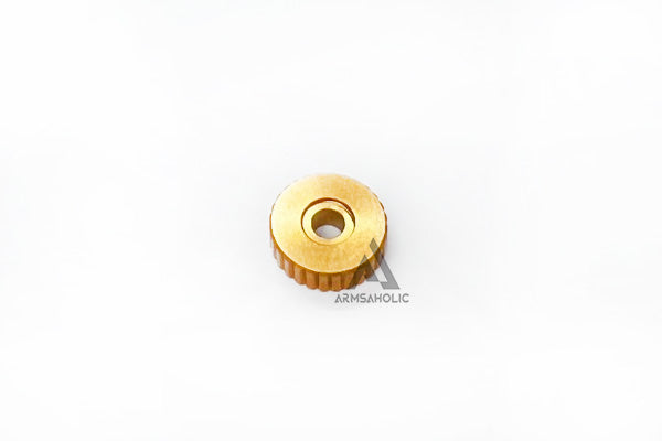 Maple Leaf Hop Up Adjustment Wheel for Marui / Stark Arms / WE (Exclude Hi-Capa / MEU / M1911 ) Gold