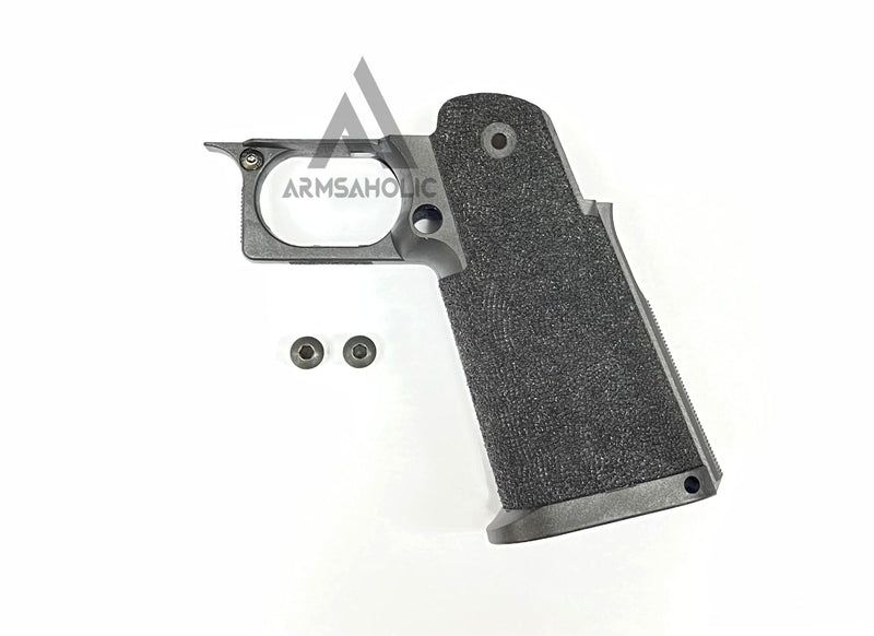 Load image into Gallery viewer, ArmsAholic Custom S-style Block Barrel JW3 Style Stipple Lower Frame For Marui HI-CAPA Airsoft GBB
