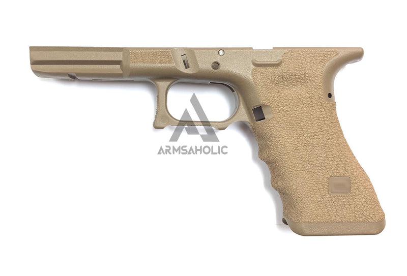 Load image into Gallery viewer, Armsaholic Custom S-style Lower Frame For Marui 17 / 18C Airsoft GBB - FDE New Version
