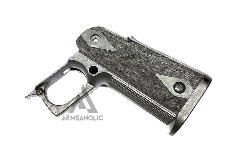 Load image into Gallery viewer, ArmsAholic Custom Lower Frame 03 For Marui HI-CAPA Airsoft GBB Black
