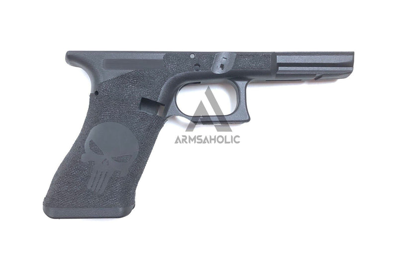 Load image into Gallery viewer, ArmsAholic Custom Made Punisher Lower Frame for Marui G17 / 18C Airsoft GBB
